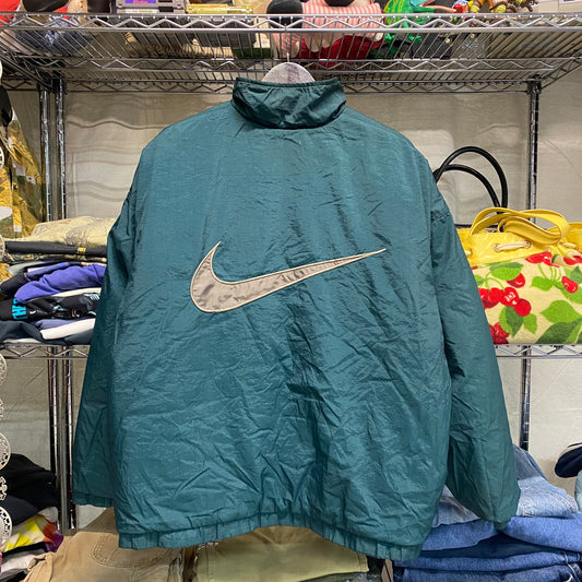 Vintage 1990s reversible nike puffer jacket