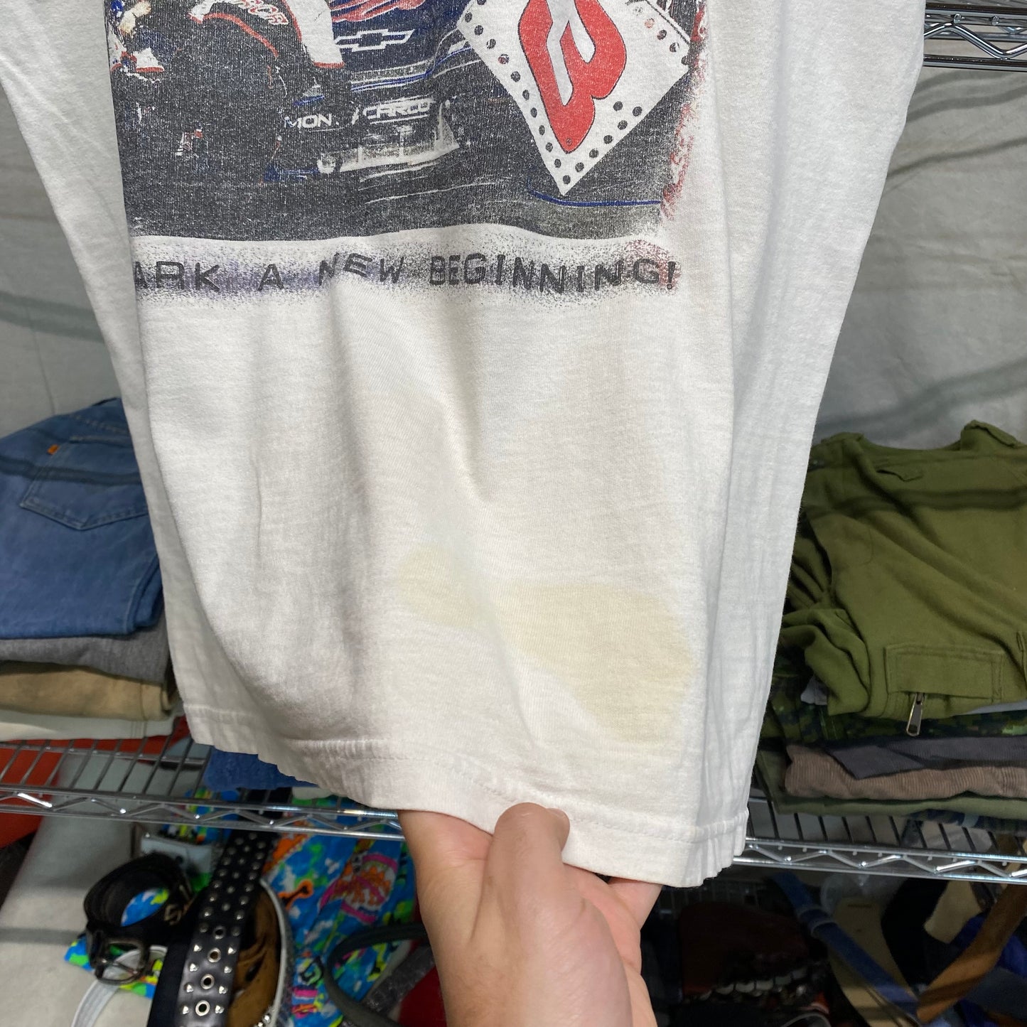 1990s Dale Earnhardt racing tee