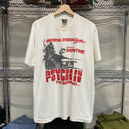 1990s universal studios PSYCHO IV tee