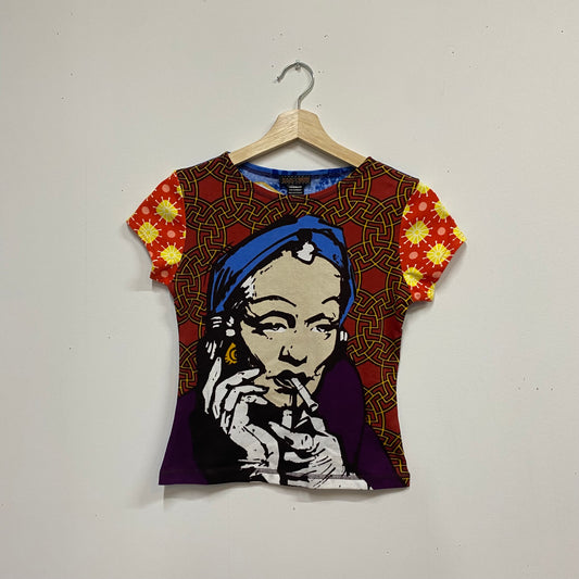 Deadstock late 90s/00s hayes graphic top