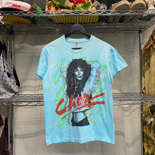 Vintage 1990 cher “heart of stone” tour tshirt