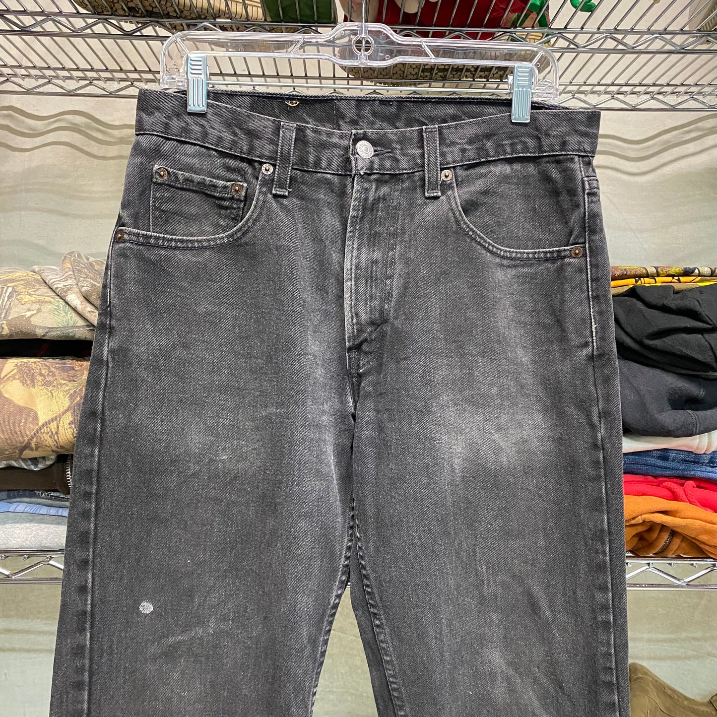 90s faded black levis 505