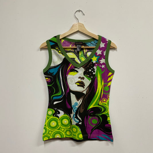 Deadstock late 90s/00s hayes graphic top